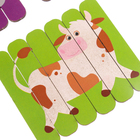 Головоломка Лесная мастерская «Собери 6 картинок. Ферма», двусторонние палочки - Фото 6