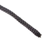 Шнур для рукоделия полиэфирный  4 мм, 50м/110гр (т. серый) - Фото 4
