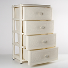 Комод широкий 4-х секционный «Флоран», цвет слоновая кость - Фото 3