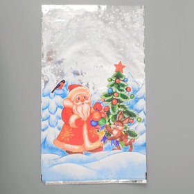 Пакет подарочный новогодний, для сладких подарков «Лесная вечеринка», 30?50 см (комплект 100 шт)