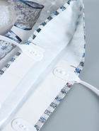 Пакет новогодний «Лёд», полиэтиленовый с пластиковой ручкой, 38×35 см - Фото 5