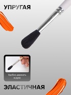 Кисть для рисования, белка, № 6, Calligrata, круглая, деревянная ручка - Фото 2