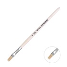 Кисть для рисования, щетина, № 8, Calligrata, плоская, деревянная ручка - фото 120041361