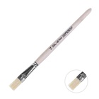 Кисть для рисования, щетина, № 14, Calligrata, плоская, деревянная ручка - фото 65979204