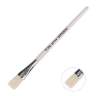 Кисть для рисования, щетина, № 18, Calligrata, плоская, деревянная ручка - Фото 6