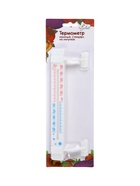 Термометр, уличный, спиртовой, оконный, на липучках, белый - Фото 11