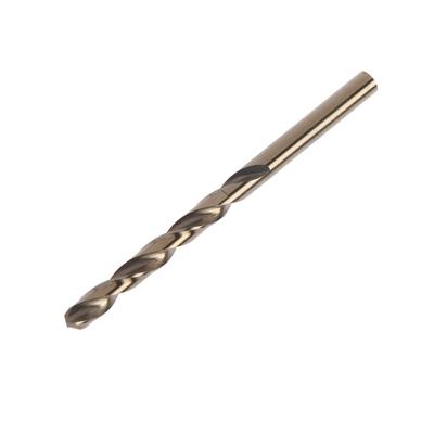Сверло по металлу ТУНДРА, HSS-Co (5% кобальта), цилиндрический хвостовик, 6.5×100 мм