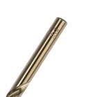 Сверло по металлу ТУНДРА, HSS-Co (5% кобальта), цилиндрический хвостовик, 7.5×110 мм - Фото 3