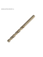 Сверло по металлу ТУНДРА, HSS-Co (5% кобальта), цилиндрический хвостовик, 9 мм - Фото 2
