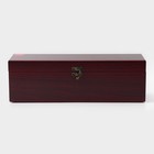 Ящик для хранения вина Доляна «Кьянти», 36×11 см, на 1 бутылку - фото 8471741