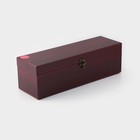 Ящик для хранения вина Доляна «Кьянти», 36×11 см, на 1 бутылку - фото 8471739