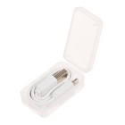 Кабель LuazON, Lightning - USB, 1 А, 20 см, белый - Фото 2