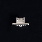 Кабель LuazON, microUSB - USB, 1 А, 1 м, магнитный разъем, белый - Фото 4
