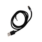 Кабель Luazon LN-6, microUSB/Type-C/Lightning - USB, 1 А, 1 м, магнитный разъем, 4283684 - фото 1033394