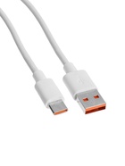 Кабель LuazON, Type-C - USB, 1 А, 3 м, белый - Фото 8