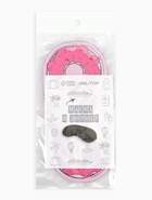 Маска для сна «Пончики» 19.5×8.5 см, резинка одинарная, розовая - Фото 4