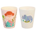 Стакан детский из бамбука, 250 мл., цвет и рисунок МИКС - Фото 4