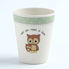 Стакан детский из бамбука, 250 мл., цвет и рисунок МИКС - Фото 6