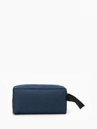 Косметичка на молнии дорожная, с ручкой, с сеткой, тёмно-синяя - Фото 3