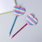 Ручка «Сердечко», синие чернила, МИКС - Фото 2