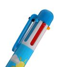 Ручка шариковая, автоматическая, 6-ти цветная, корпус МИКС (штрихкод на штуке) - Фото 4