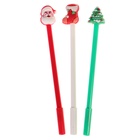 Ручка-прикол Calligrata «Новый год», синий стержень, гелевая, подарочная, МИКС - Фото 1