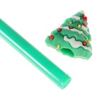 Ручка-прикол Calligrata «Новый год», синий стержень, гелевая, подарочная, МИКС 4356409