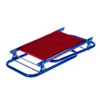 Скамейка-Перевертыш садовая складная 56 х 30 х 42,5 см, синяя, макс. нагрузка 100 кг 4327385 - Фото 3