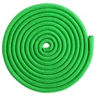 Скакалка для художественной гимнастики утяжелённая Grace Dance, 2,5 м, цвет зелёный - Фото 3