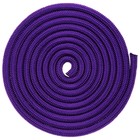 Скакалка для художественной гимнастики утяжелённая Grace Dance, 2,5 м, цвет фиолетовый - Фото 3