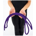 Скакалка для художественной гимнастики утяжелённая Grace Dance, 2,5 м, цвет фиолетовый - Фото 9