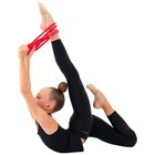 Скакалка для художественной гимнастики утяжелённая Grace Dance, 2,5 м, цвет красный - Фото 6