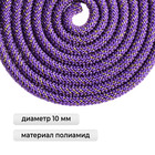 Скакалка для художественной гимнастики Grace Dance, 2,5 м, цвет фиолетовый - Фото 2
