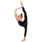 Скакалка для художественной гимнастики утяжелённая Grace Dance, 3 м, цвет сиреневый - Фото 7