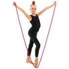 Скакалка для художественной гимнастики Grace Dance, 3 м, цвет красный - Фото 5