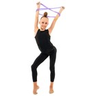 Скакалка для художественной гимнастики Grace Dance, 3 м, цвет сиреневый - Фото 4