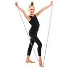 Скакалка для художественной гимнастики Grace Dance, 3 м, цвет сиреневый - Фото 5