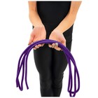 Скакалка для художественной гимнастики Grace Dance, 3 м, цвет фиолетовый - Фото 9