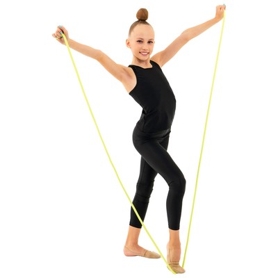 Скакалка для художественной гимнастики Grace Dance, 3 м, жёлтая