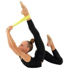 Скакалка для художественной гимнастики Grace Dance, 3 м, цвет жёлтый - Фото 6