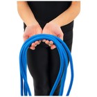 Скакалка для художественной гимнастики Grace Dance, 3 м, цвет синий - Фото 9