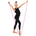 Скакалка для художественной гимнастики Grace Dance, 3 м, цвет розовый - Фото 5