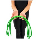 Скакалка для художественной гимнастики Grace Dance, 3 м, цвет зелёный - Фото 9