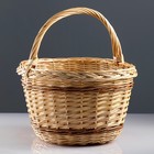 Корзина «Осень», 44×35×25/42 см, ручное плетение, ива - Фото 1