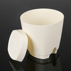 Горшок для цветов с прикорневым поливом Amsterdam, 0.65 л, цвет сливочный - Фото 2