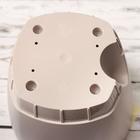 Горшок для цветов с прикорневым поливом Amsterdam, 8 л, цвет молочный шоколад - Фото 3