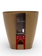 Горшок для цветов с прикорневым поливом Amsterdam, 8 л, цвет молочный шоколад  (артикул 4472352)  большой выбор товаров оптом и в розницу по низким ценам с доставкой