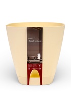 Горшок для цветов с прикорневым поливом Amsterdam, 8 л, цвет сливочный - Фото 9