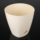 Горшок для цветов с прикорневым поливом Amsterdam, 8 л, цвет сливочный - Фото 10