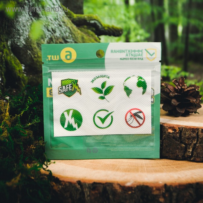 Наклейки антимоскитные SAFEX, №2, 6 шт. - Фото 1